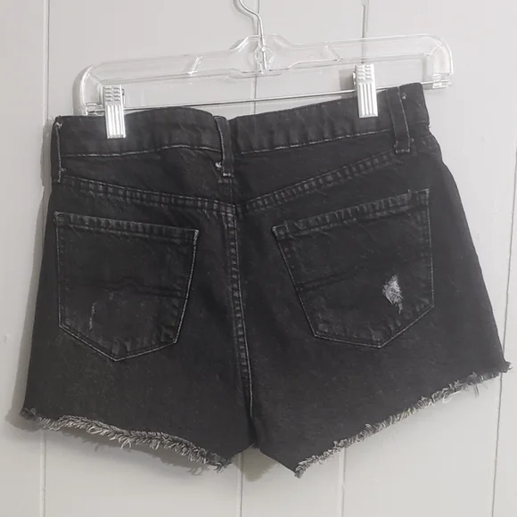 4/25$ Arizona Jean Co Distressed Denim High Rise Shorts - Picture 6 of 8